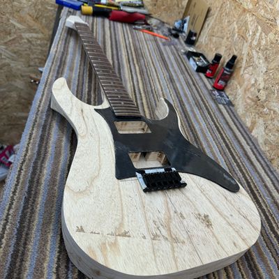 Handmade Custom built Superstrat Electric Guitar