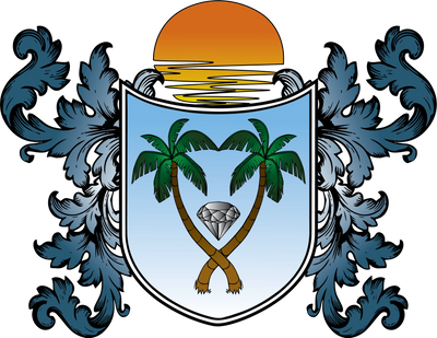 Coat of Arms of Rhema, a kingdom in the realm of Tyrizah from The Epic of Marindel