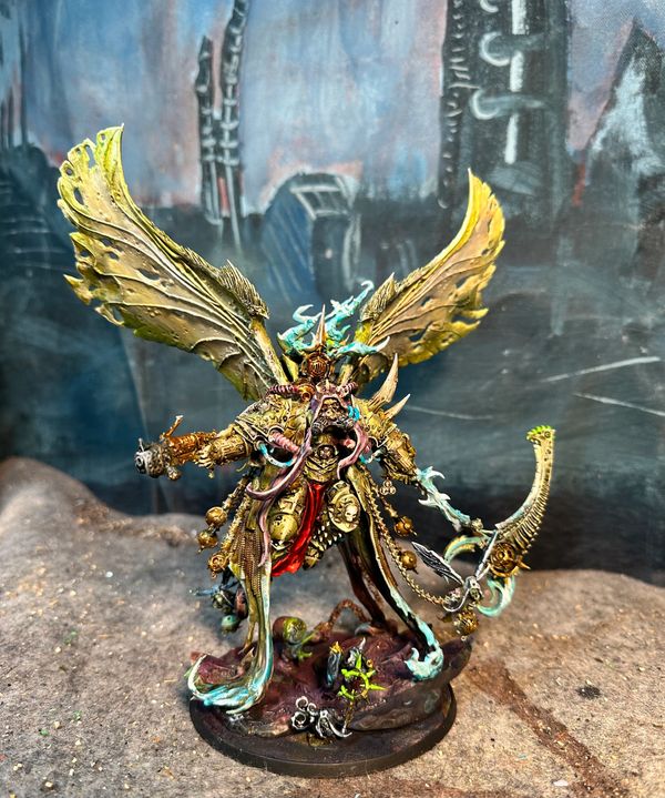 Mortairion- the most powerful 40k character arguably!