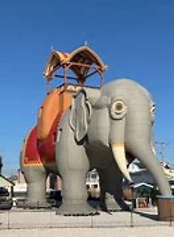 photo of Lucy the elephant museum on Altantic ave in margate city nj 