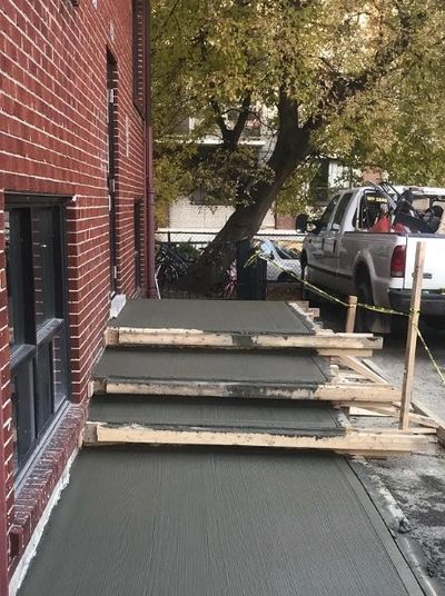 ABBA CONSTRUCTION GROUP CONCRETE SIDEWALK REPLACEMENT WITH FORMS