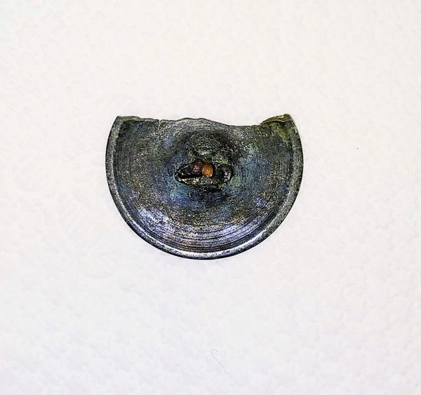 Colonial Pewter Button (back)