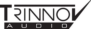 Logo of Trinnov Audio in black and white.
