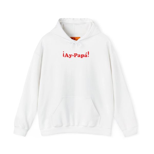 White ¡Ay-papá! Hoodie