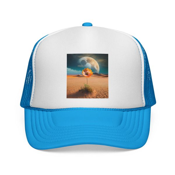 resilience flower on lonely planet hat