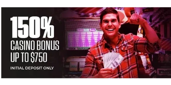 150% Online Casino Table Games & Slots Bonus Up To $750