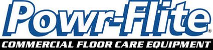 Powr-flite logo. QMI is an authorized distributor.