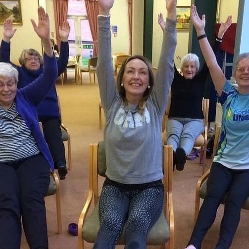 Fiona Whitehead - Seated Yoga