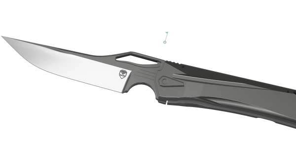 First model, the LOKO Romach, a new High-end knife. Titanium Frame-Lock for every day carry.