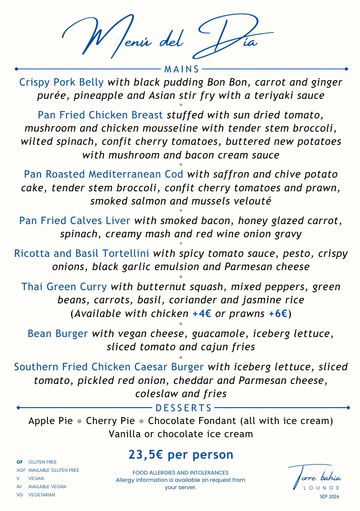 Menu Del Dia p2
