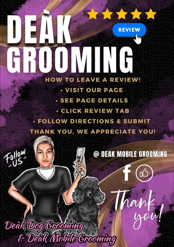 Visit our Facebook Page To Give Us A Review. We Appreciate You!