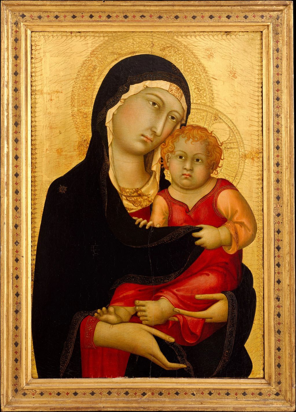 Madonna and Child by Simone Martini.