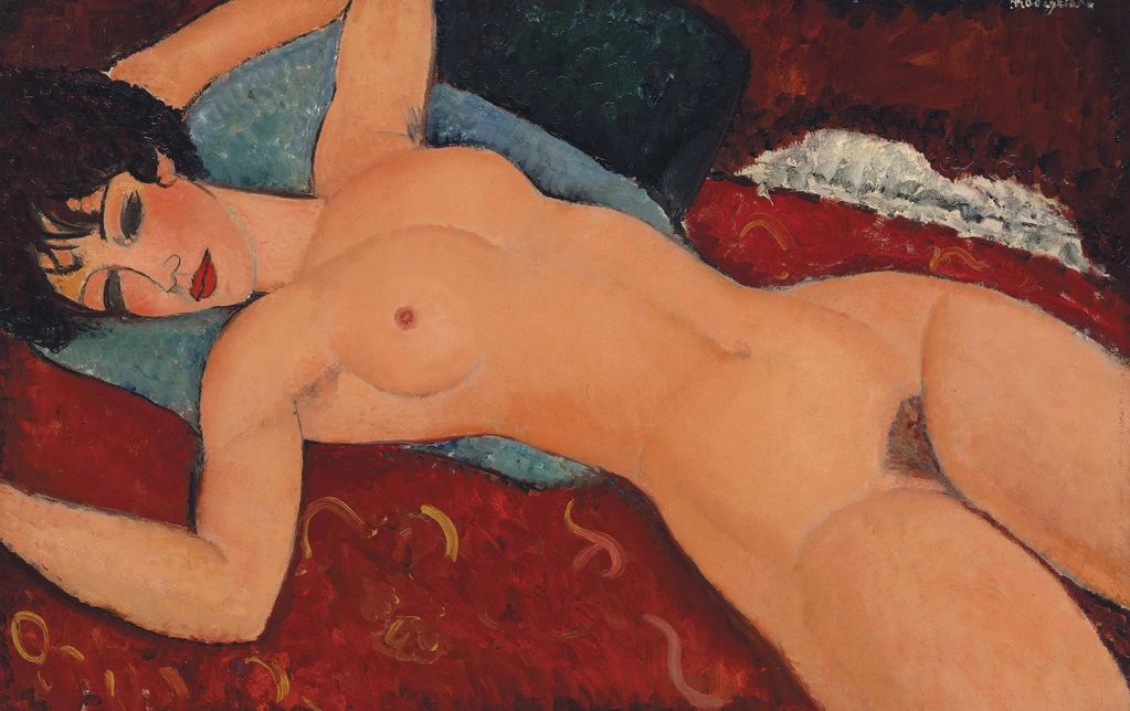 Nu couché by Amedeo Modigliani