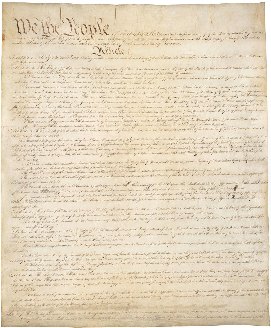 Constitution of the United States #001