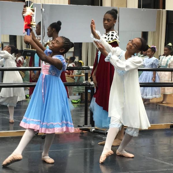 excerpt from The Nutcracker ballet, incorporating Bell Multicultural High School students from those