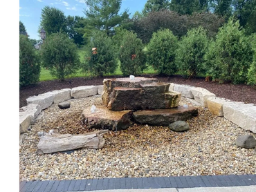 Enjoy a customer decorative water feature with Bubbling Boulders fit your outdoor setting.  