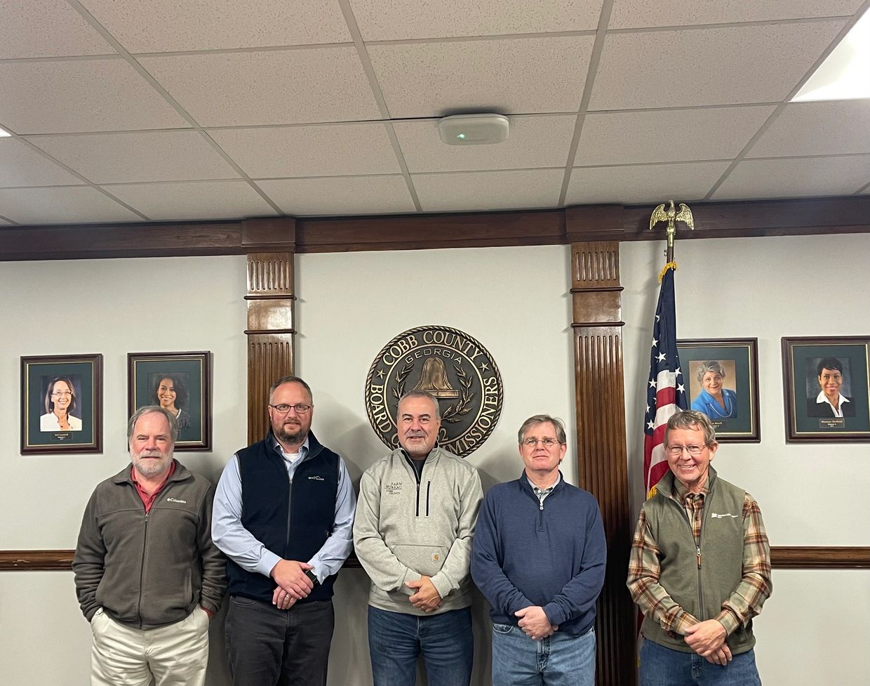 Don Ayers, John Loyd, Stan Kirk (Chairman), Woody Snell (Vice Chairman), Jim Lanier (Treasurer)