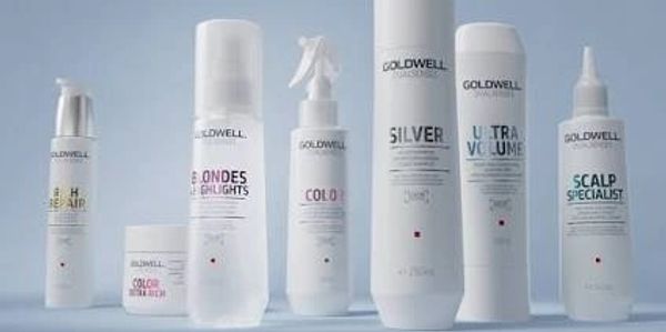 Goldwell Hair Care; Dualsenses Color, Color Revive, Color Extra Rich, Silver, Blondes.Highlights SCV