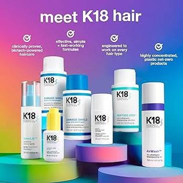 _2 K18 Hair | Renew Strength + Elasticity  Renewed Strength, Softness, Smoothness, Color-Repair. K18