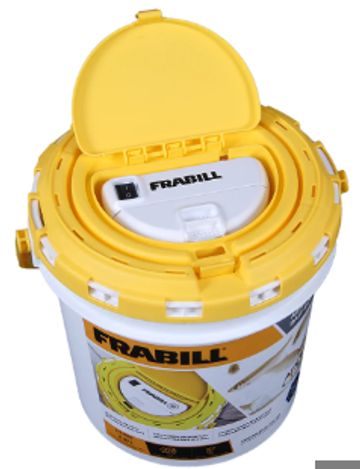 Frabill Magnum Bait Station | Aerated Bait Storage for Live Bait |  Available in 13 Quart, 19 Quart, & 30 Quart Capacity