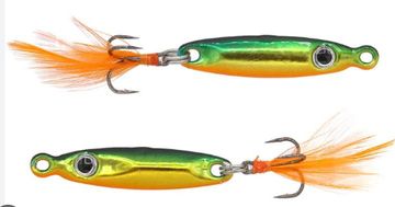 Sebile Berkley Vibrato 14G(1/2oz) Fire Tiger Ice Fishing Lure/Jig