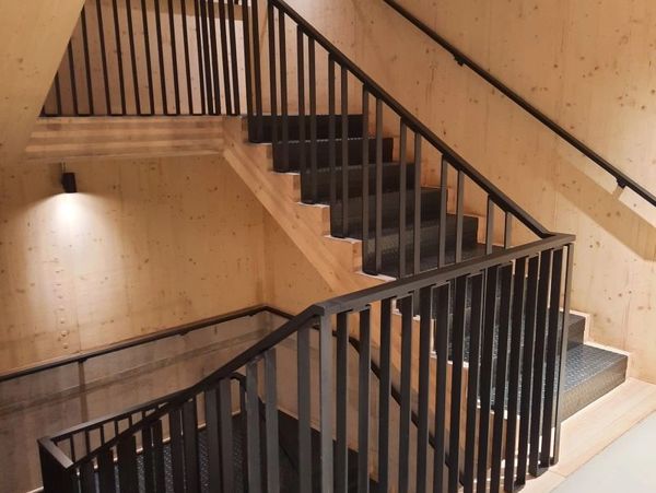 Blackened Steel balustrade