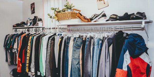 Mens secondhand clothing