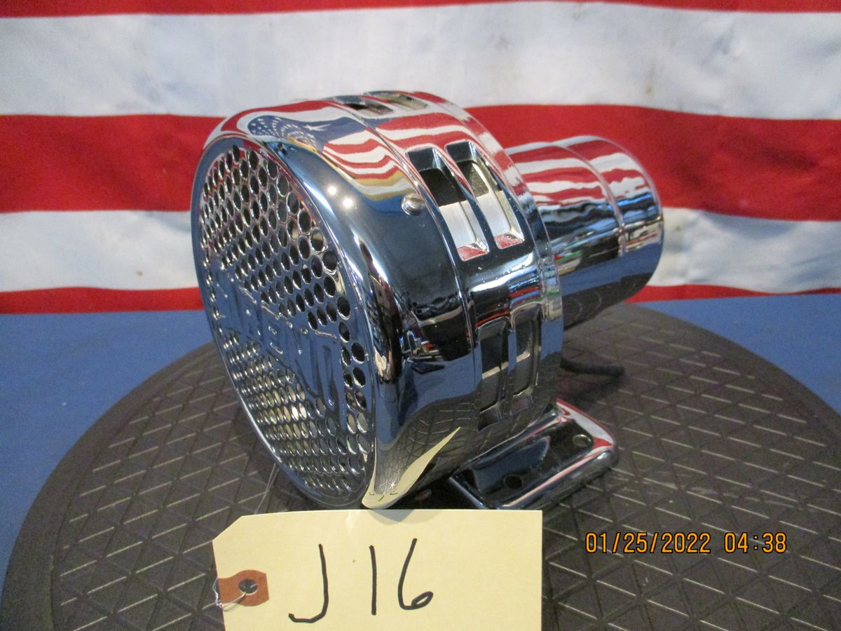 J16 Sireno Model 5D Chrome Siren 6 Volt