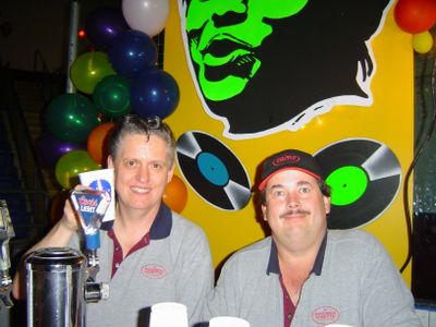 Port Alberni Kinsmen Bartending at Teen Town