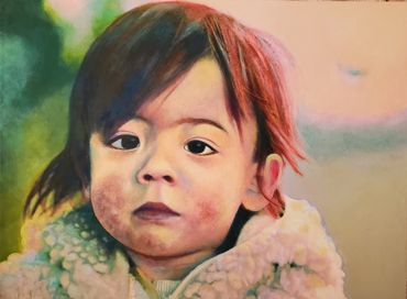 Photography and acrylic