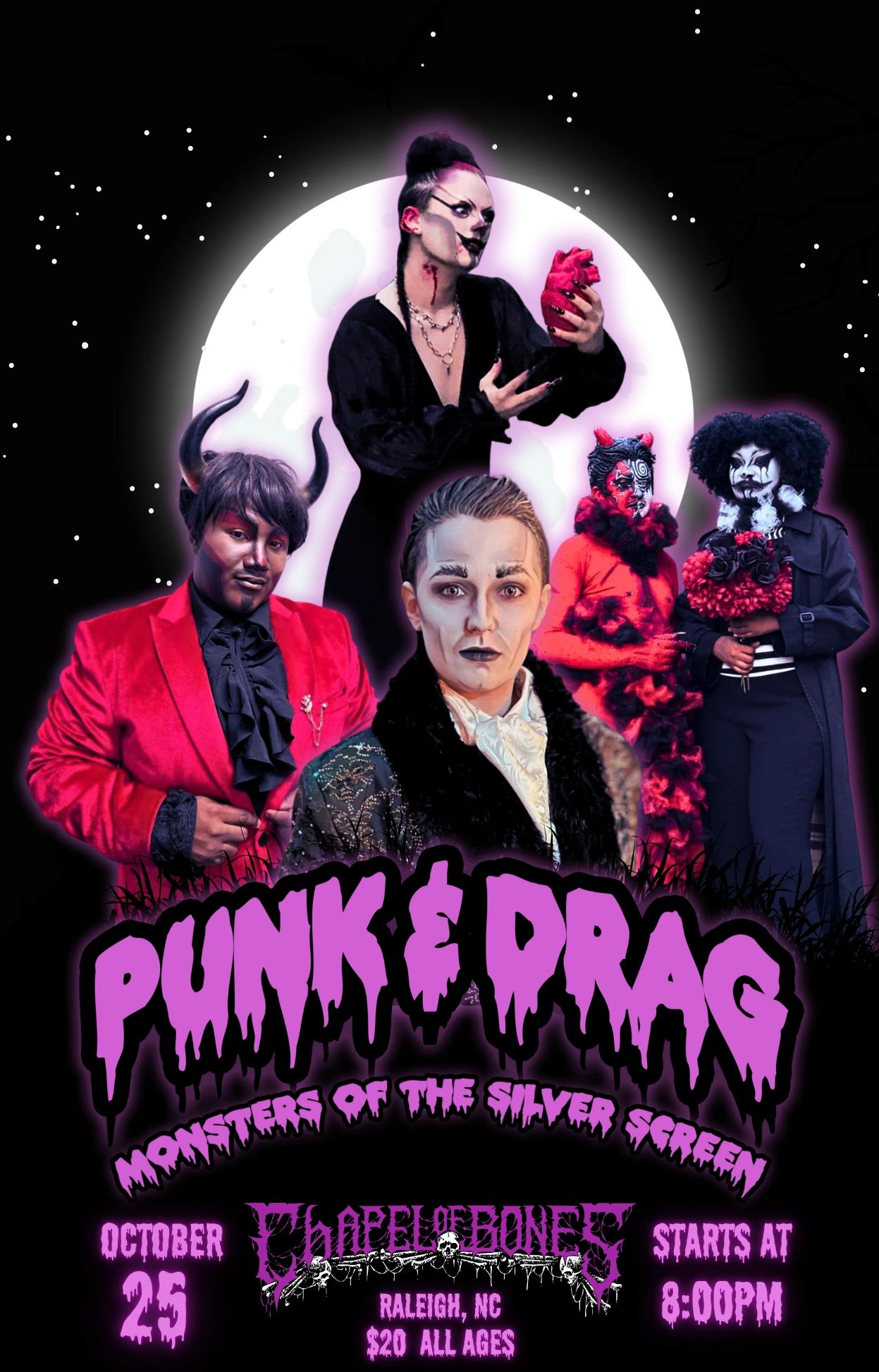 Punk & Drag Monsters of the Silver Screen