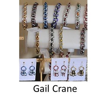 Gail Crane chain maille jewelry