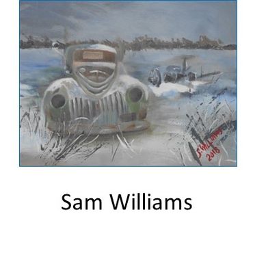 Sam Williams, local painter and woodcarver