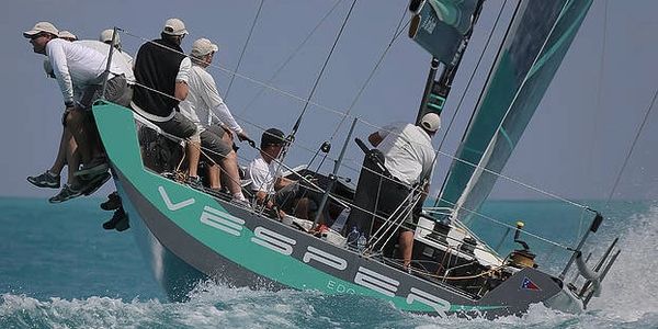 Steering is a balancing act between the sails, the keel and the rudder