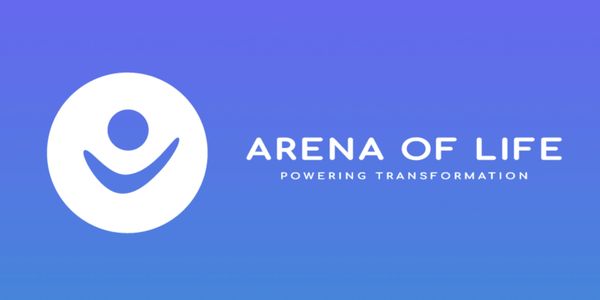 arena of life, powering transformation and logo