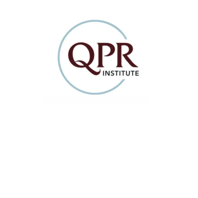 Logo of QPR Institute with a circular design.