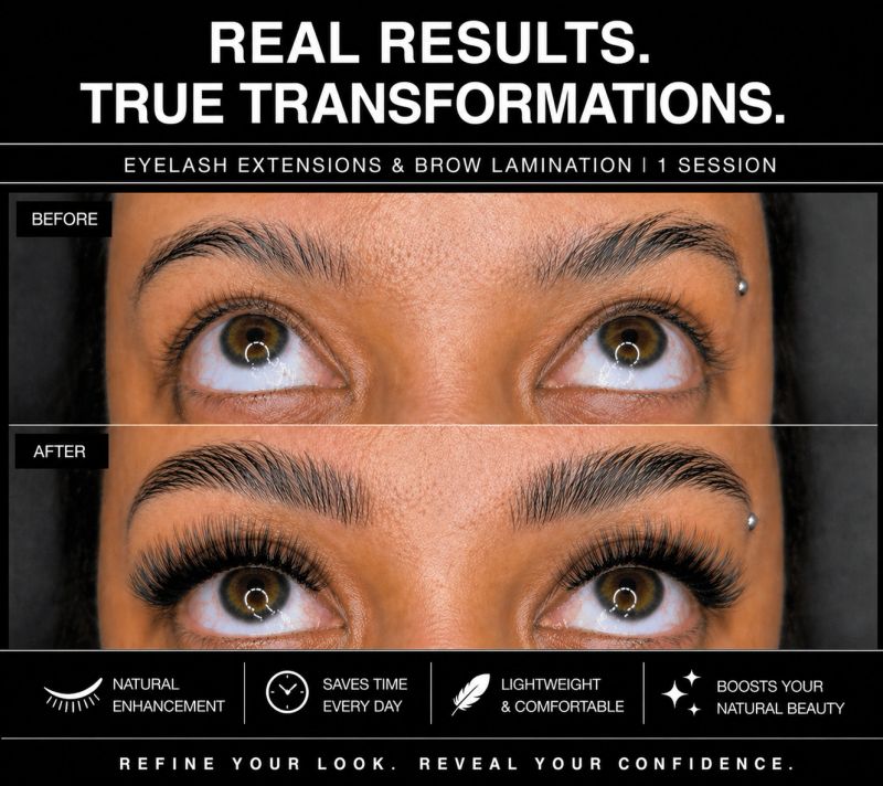 Eyelash Extensions & Brow Lamination