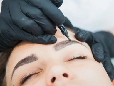 Brow permanent makeup