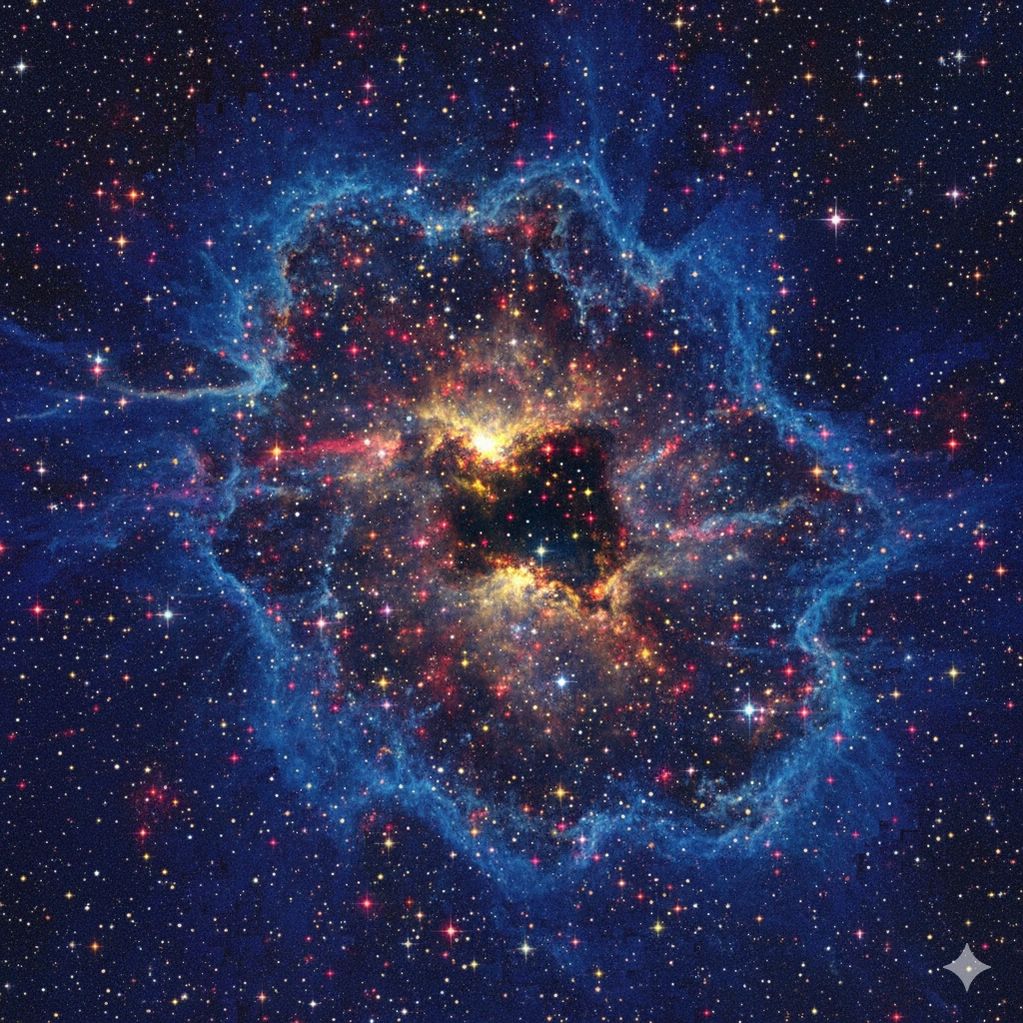 AI Generated image from Cosmic Symphony Simulator