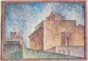 II K (Cityscape), 1985, Earthenware, 20 x 28 x 1 in. (51 x 71 x 3 cm)