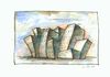 Untitled, 2003, Watercolor, ink and acrylic on paper, 7⅝ x 10¼ in. (19 x 26 cm)
