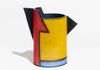 X, 2012, Earthenware, 12½ x 12 in. (32 x 30 cm)