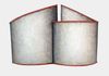 Double water tower in grey and white, 2011, Mixed media, 19 x 28 x  4½ in. (48 x 71 x 11 cm)
