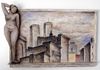 IV, 2001, Oil on wood, 32 x 51¾ x 4 in. (81 x 131 x 10 cm)