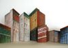 XXII, 2002, Earthenware, 14 x 33 in. 36 x 84 cm. (variable dimensions) -  Private collection.
