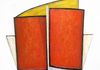 Orange, Yellow and White, c.2010, Mixed media, 19¼ x 23½ x 5¼ in. (49 x 60 x 13 cm)