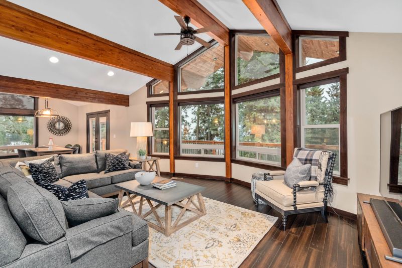 Living room with a view