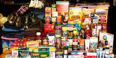 Nonperishable food donations