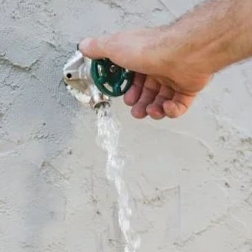 Emergency outdoor hose faucet replacement Tucson.
