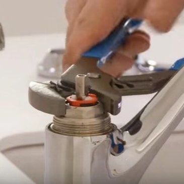 Kitchen faucet leak repair in Tucson